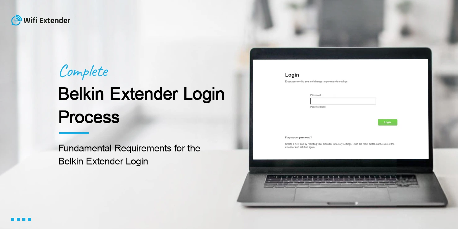 Belkin Extender Login