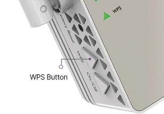Setup Via the WPS Button