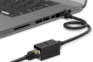 Ethernet cable connect your PC to the extender