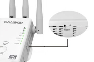 Reset Galaway WiFi Extender